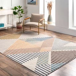 Cheap 🧨 nuLOOM Skyler Contemporary Geometric Diamond Area Rug 🥰