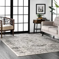 Top 10 ✔️ nuLOOM Madisson Vintage Faded Medallion Area Rug ⌛