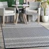 Hot Sale ⌛ nuLOOM Tilly Striped Lattice Indoor/Outdoor Area Rug ✨