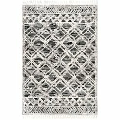 Outlet 🎉 nuLOOM Ansley Soft Lattice Textured Tassel Area Rug 🥰 -nuLOOM Boutique 2ddc3ff70c574bb9ad5760c7157e09f8 1080x
