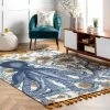 Buy ⌛ nuLOOM Thomas Paul Flatweave Cotton Octopus Area Rug 😀