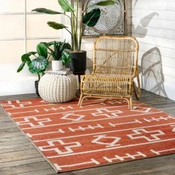 Best deal 🛒 nuLOOM Holland Ethnic Symbols Indoor/Outdoor Area Rug 🥰