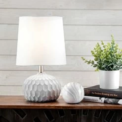 Discount 🌟 nuLOOM Aspen 15" Cement Table Lamp ✔️