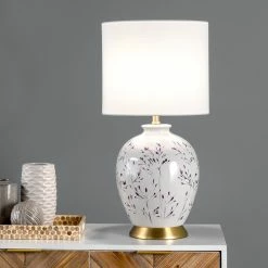Deals 🧨 nuLOOM Alonzo 25" Ceramic Table Lamp 🧨