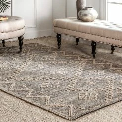 Top 10 🔥 nuLOOM Julianne Handmade High-Low Jute Moroccan Area Rug ⭐