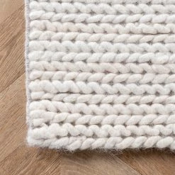 Budget 🧨 NuLOOM Hand Woven Chunky Woolen Cable Rug 😀 -nuLOOM Boutique 496d31fe875043239f8489c135aa226c 1080x
