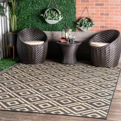 Wholesale 🎉 nuLOOM Jayne Geometric Diamond Indoor/Outdoor Area Rug 😉