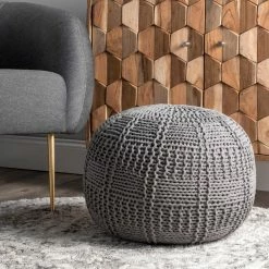 Best Sale ✨ nuLOOM Berlin Casual Knitted Filled Ottoman Pouf ⌛ -nuLOOM Boutique 4e32335d7af44860978908857886c7d9 1080x