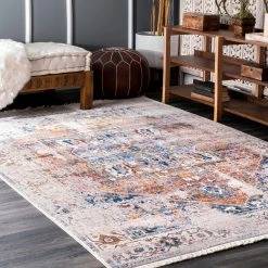 Budget 👍 nuLOOM Vintage Harriet Medallion Fringe Area Rug 💯 -nuLOOM Boutique 4f2433ce2c7c4cf39940912a3c23a3de 5d190e92 8c3a 469f b393 bb2671060765 1080x