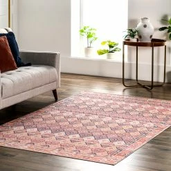 Wholesale ❤️ nuLOOM Sherri Bohemian Diamond Machine Washable Area Rug 🧨