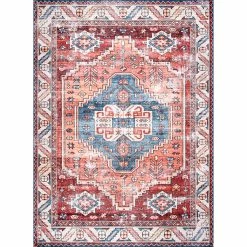 Deals 👍 nuLOOM Marli Machine Washable Faded Medallion Area Rug 🧨 -nuLOOM Boutique 5085df441bea44678a8fa85a881c846d d3016326 979b 409d 91ed cfdf654d44cc 1080x