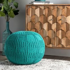 Best Sale ✨ nuLOOM Berlin Casual Knitted Filled Ottoman Pouf ⌛ -nuLOOM Boutique 51a4fd6c176b425db112cab9309de2b8 1080x