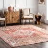 Coupon 🌟 nuLOOM Dianna Cotton-Blend Distressed Medallion Area Rug 🤩
