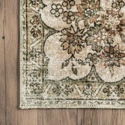 Promo 👏 nuLOOM Paisley Machine Washable Faded Floral Border Medallion Area Rug 🔔 -nuLOOM Boutique 5e4724f52d974ec3b870a41f00efc16b 1080x