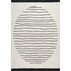 New ⌛ nuLOOM Karina Machine Washable Wool Striped Area Rug 🧨 -nuLOOM Boutique 6bea3ebfa8a34213abf3e8904dc346e0 1080x