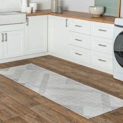 Promo 😀 nuLOOM Azzie Modern Zig Zag Machine Washable Area Rug 😀