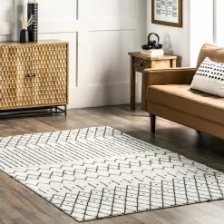Flash Sale 🎁 nuLOOM Nancie Boho Trellis Machine Washable Area Rug 🤩