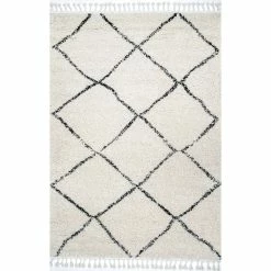 Deals 😍 nuLOOM Jessie Moroccan Lattice Tassel Area Rug ❤️ -nuLOOM Boutique 80d634ac8cb14b95b72cff75c11037da 1080x