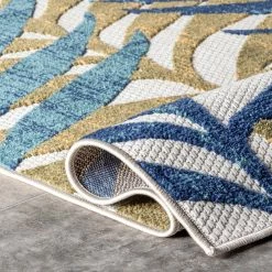 Buy 🎉 nuLOOM Molly Textured Tropical Leaves Indoor/Outdoor Area Rug 🎁 -nuLOOM Boutique 8dca7d2a1bdd459a85febcc04ea74c0e 143fe3e5 b21d 4452 a224 5fda46fa9edf 1080x