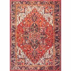 Budget 👍 nuLOOM Indoor/Outdoor Transitional Emblem Patrice Area Rug ⭐ -nuLOOM Boutique 9648a793ede64598af7a9b4ed6405022 1080x