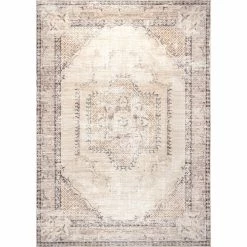 Budget 🧨 nuLOOM Glenda Machine Washable Faded Medallion Area Rug ✨ -nuLOOM Boutique a394f22b389c4a32a775494d93fa89cd 1080x