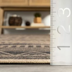 Buy 🤩 nuLOOM Anisa Tribal Stripe Easy-Jute Machine Washable Area Rug ❤️ -nuLOOM Boutique ab9fd82d3f3f4d698335bcb15cbef51c 5914ffc4 3ecc 414f 8594 c2b7777b062a 1080x