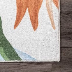 Deals ⌛ nuLOOM Nevaya Machine Washable Floral Leaves Area Rug 👏 -nuLOOM Boutique af0742fefa9b400389e2cb2f71c6ddcf 0b9de660 23eb 4e05 9cd5 c224e0d85779 1080x