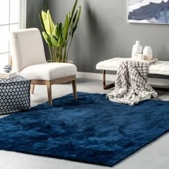 nuLOOM Boutique 31 Top 10 ๐ฅ nuLOOM Loni Solid Machine Washable Shag Area Rug ๐