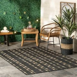 Wholesale 👍 nuLOOM Kiernan Vertical Teardrop Stripe Indoor/Outdoor Area Rug ⭐