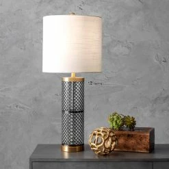 nuLOOM Boutique 37 Outlet ๐ฏ nuLOOM Newport 31" Glass Table Lamp ๐