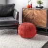 Best Sale ✨ nuLOOM Berlin Casual Knitted Filled Ottoman Pouf ⌛ -nuLOOM Boutique be017499d11e4f98bcf5dfa4fe257c3d 1080x