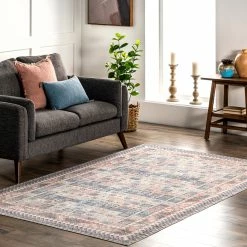 Top 10 🤩 nuLOOM Kasha Bohemian Tiles Machine Washable Area Rug 🔔