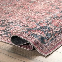 Deals 🎁 nuLOOM Katie Machine Washable Distressed Bordered Area Rug ❤️ -nuLOOM Boutique c15c9f1d1bd24413a44b952500223217 1080x