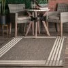 Best reviews of 🎁 nuLOOM Gigi Striped Border Indoor/Outdoor Area Rug ✔️