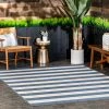 New 🎉 nuLOOM Alexis Striped Indoor/Outdoor Area Rug 🛒
