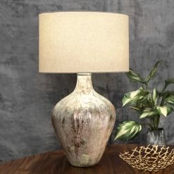 Discount 😉 nuLOOM Phoenix 30" Glass Table Lamp ✔️