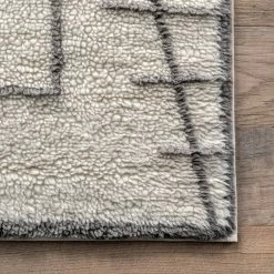 Brand new 🌟 nuLOOM Isabella Machine Washable Wool Contemporary Geometric Area Rug ⭐ -nuLOOM Boutique cf55a6493a5b43a1a9a14105d6ab3f61 1080x