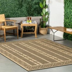 Wholesale 😍 nuLOOM Zina Tribal Banded Indoor/Outdoor Area Rug 😍