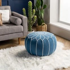 Deals 🔔 nuLOOM Classic Moroccan Cotton Filled Ottoman Pouf 🧨 -nuLOOM Boutique df63fc7f13ea4c1298b32d300bd639d2 1080x