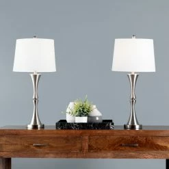 Budget ⭐ nuLOOM Basel 30" Metal Table Lamp Set 👍