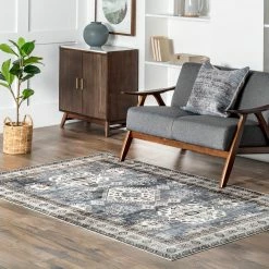 Promo ❤️ nuLOOM Evelina Traditional Stain-Resistant Machine Washable Area Rug 🛒 -nuLOOM Boutique ee95880f8e464de79c297c18936dd7dd d339cce1 b760 42f9 a198 ac96f6e9f82e 1080x