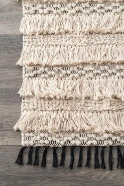 Promo ✨ nuLOOM Handmade Emerita Tassel Shag Area Rug 🔥 -nuLOOM Boutique f195e991ba344f2983aa668ee9526d9c 1080x