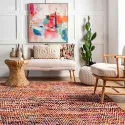 Outlet 💯 NuLOOM Hand Woven Chevron Rochell 🎁 -nuLOOM Boutique f481cd716c06434dbf3e5d96231b7dad ea13fa7e e263 4080 9b0e 9b4ef222b538 1080x