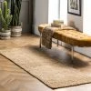 Deals 🥰 nuLOOM Hand Woven Hailey Jute Area Rug 💯